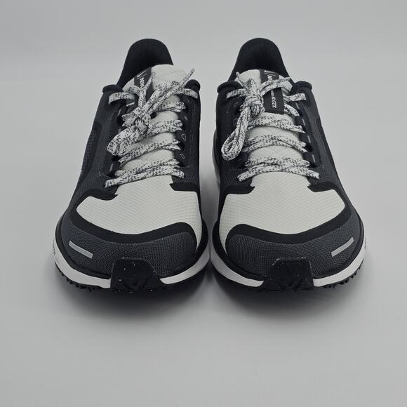 Nike Womens 8 Air Zoom Pegasus 41 GORE-TEX road running shoe Black White Gray - Picture 4 of 14